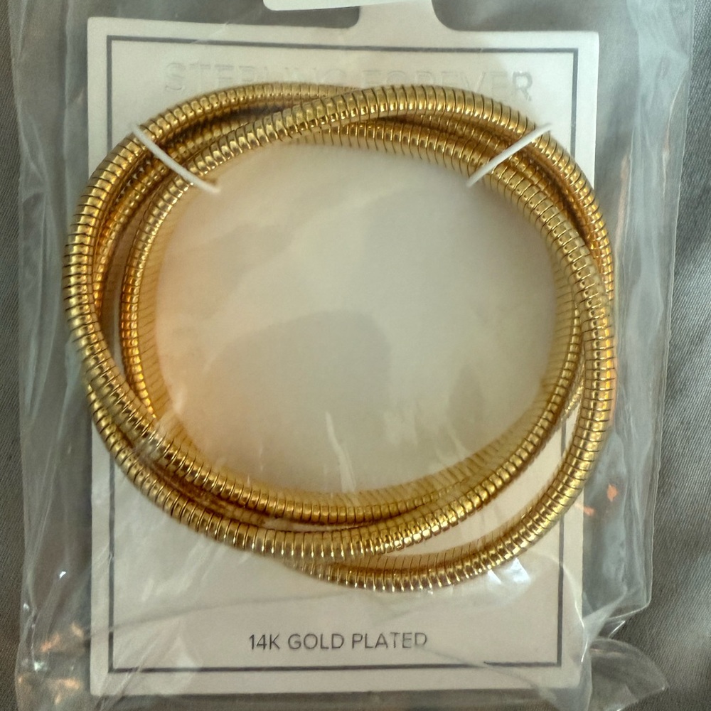 14K Gold Plated Bracelet